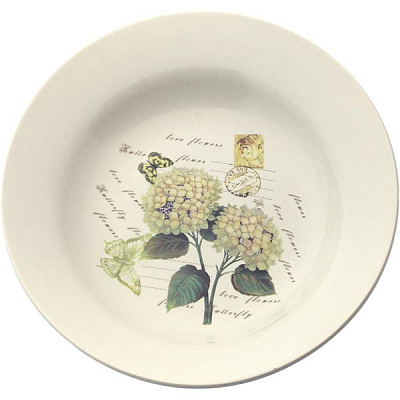 Тарелка суповая Hortensie 21 см Krauff