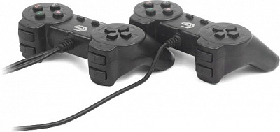 Геймпад Gembird JPD-UB2-01 Double Joy Black 