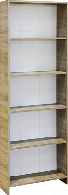 Етажерка пристінна Doros 5-рівнева без цоколя 1810x630x220 мм трюфель