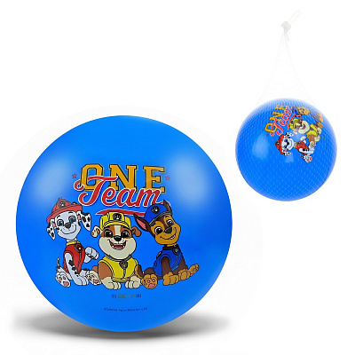 М'яч Paw Patrol 9'' 70 г синій із малюнком PP2517