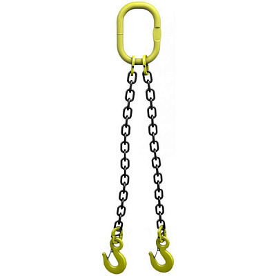 Строп цепной  двухветвевой 2СЦ 1,6 т 1500 мм