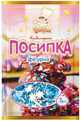 Посыпка кондитерская декоративная (4820159133550) 7 г Добрик 