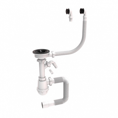 Сифон Water House чорний колір