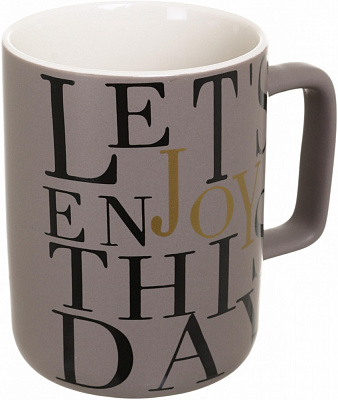 Чашка Fiora Vogue Grey 400 мл