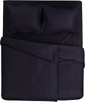 Комплект постельного белья Exclusive Black семейный фиолетовый La Nuit 