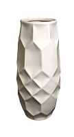 Ваза керамічна Nana ceramics Едем 32 см білий глянець 
