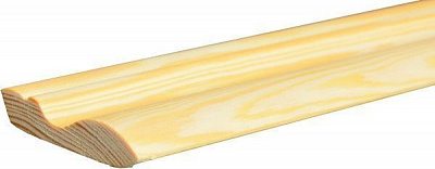 Плинтус в/с Лісбудінвест сосна 13х65х2200 мм 