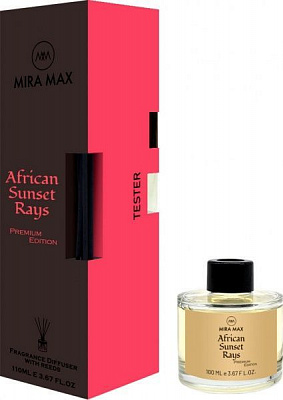 Аромадифузор MIRA MAX African Sunset Rays Premium Edition 110 мл