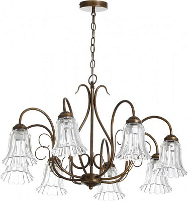 Люстра підвісна Blitz 8xE14 прозорий 7358-48