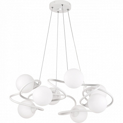 Світильник Hopfen 8x40 Вт G9 білий Balle ZPD 8 WH