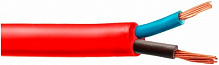Кабель силовой многожильный Элкор ПВС 2х0,75 медь красный