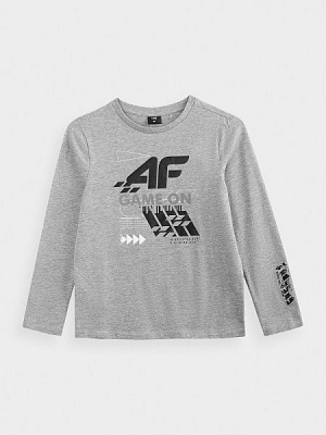 Футболка 4F J4Z20-JTSML205B-25M 134 серый