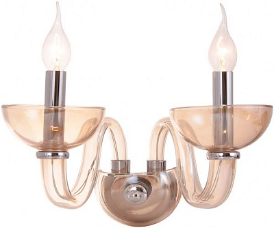 Бра Victoria Lighting 2x40 Вт E14 коричневый Toscana 