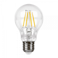 Лампа светодиодная LightMaster FIL Deco A60 8 Вт E27 4000 К 220 В LB-656 