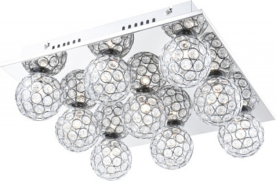 Світильник настінно-стельовий Globo Azalea 9x20 Вт G9 хром 56630-9D