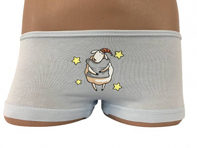 Труси для дівчинки Bibo р.116 блакитний 12154