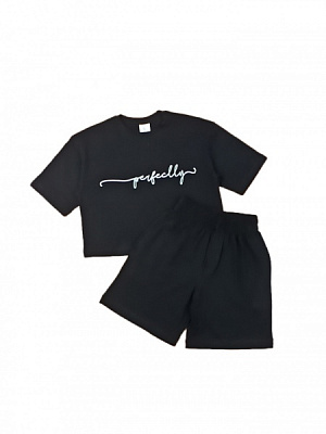 Костюм для хлопчиків Luna Kids р.146 чорний 0061