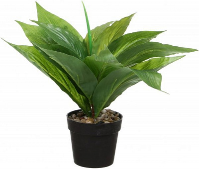 Квітка штучна Спатифілум у горщику 28 см