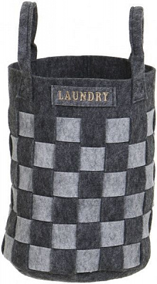 Кошик інтерєрний Michelson h42 d31 сірий