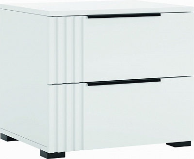 Тумба приліжкова Світ Меблів Амелія 500x450x408 мм /білий