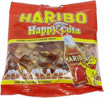 Конфеты жевательные Haribo Веселая Кола 100гр 