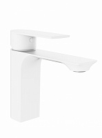 Змішувач для умивальника Aqua Rodos MODENA 07 White Matte