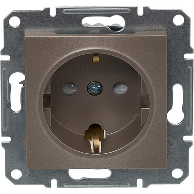 Розетка Asfora EPH2900269 бронза