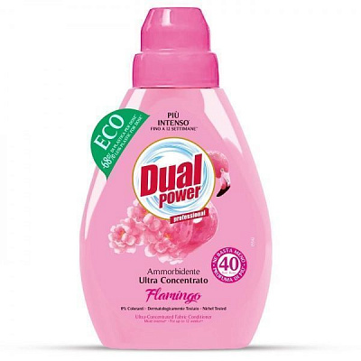 Кондиціонер для білизни Dual Power Flamingo 0,6 л