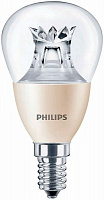 Лампа светодиодная Philips MAS LEDluster D 6.2 Вт P48 прозрачная E14 220 В 2700 К 929000272002 