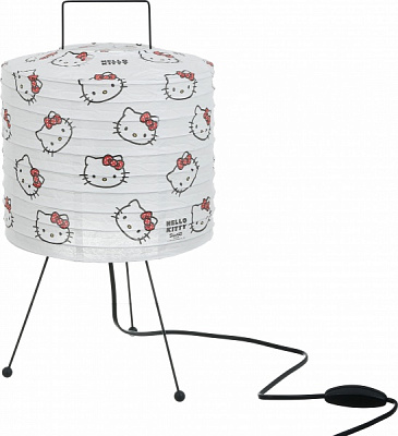Настольная лампа Corep Hello Kitty 1x60 Вт E14 белый с принтом 