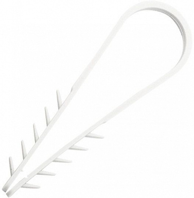 Дюбель быстрого монтажа для кабеля Smart X 20 мм круглый 25 шт. белый 