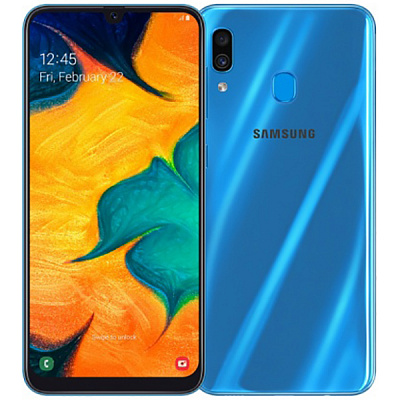 Смартфон Samsung SM-A305F Galaxy A30 3/32 Duos ZBU Blue (SM-A305FZBUSEK)
