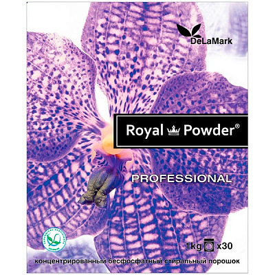 Стиральный порошок для машинной и ручной стирки DeLaMark Professional 1 кг