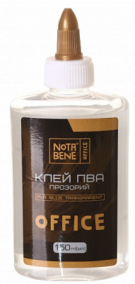 Клей ПВА прозрачный 150 мл Nota Bene