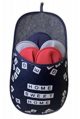Набор тапочек для гостей Twins HOME SWEET HOME 5 пар 8767 в ассортименте 