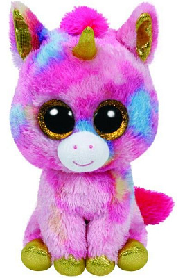 Мягкая игрушка TY Beanie Boos Єдиноріг Fantasia 37041 25 см