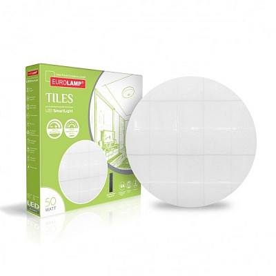 Светильник светодиодный Eurolamp Smart Light Tiles с пультом ДУ 50 Вт белый 3000-6500 К LED-SL-50W-T2 