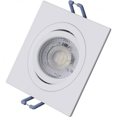 Светильник точечный Hopfen 50 Вт GU5.3 белый ALUM 1702 WH 