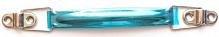 Ручка декоративная 98х17 мм 1 шт. серебряный