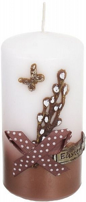 Свічка верба Великодня 65x130 мм Pako-If