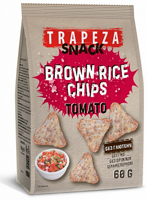 Чипсы рисовые ТРАПЕЗА с вкусом томатов