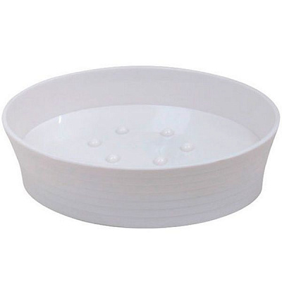 Мыльница Trento Bergamo белая