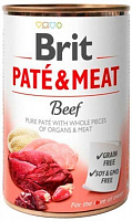 Консерва Brit Care Pate & Meat з яловичиною, 400г, для собак