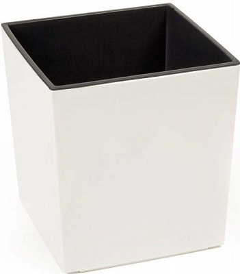 Горщик Lamela для квітів Юка 300 квадратний кремовий