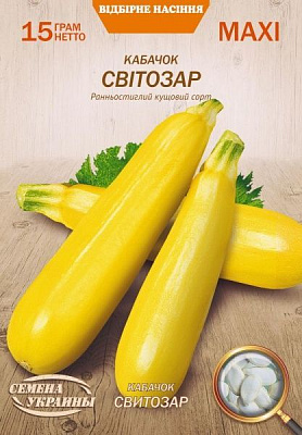 Семена Семена Украины кабачок Свитозар 15г
