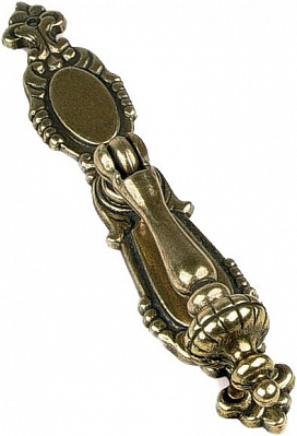 Мебельная ручка античная латунь REI 1089s/b