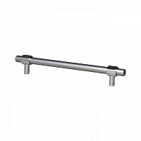 Мебельная ручка рейлинговая Kerron S-3411-160 CH-MC 160 мм S-3411-160 CH-MC матовый хром/хром