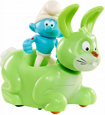 Іграшка Jakks Pacific інерційна Smurfs Hefty on Bucky в блістері 30874 (30872)