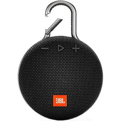 Акустическая система JBL® Clip 3 1.0 black JBLCLIP3BLK