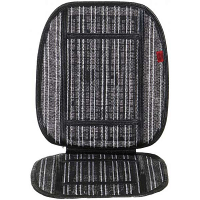 Накидка массажер на сиденье Heyner черно-белый